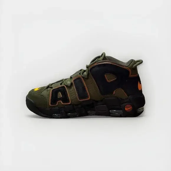 NIKE AIR MORE UPTEMPO '96 ,,CARGO KHAKI/ Black-Pecan'' SIZE US 9.5 (DX2669 300)